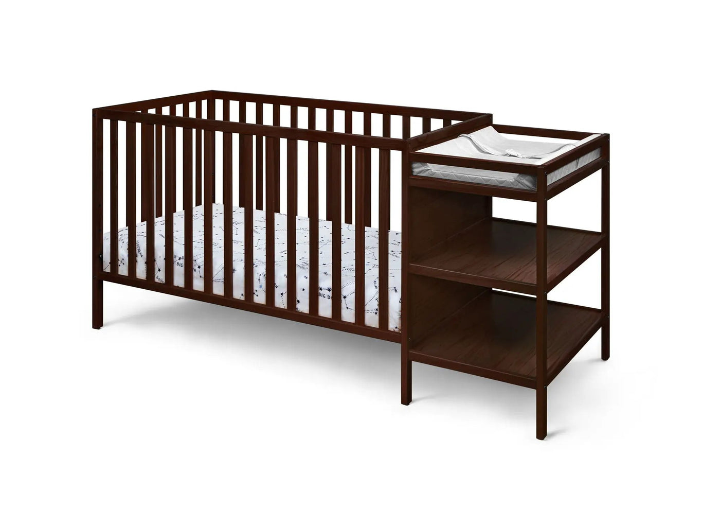 Palmer - 3-in-1 Convertible Crib / Changer Combo by Unique Piece Furniture