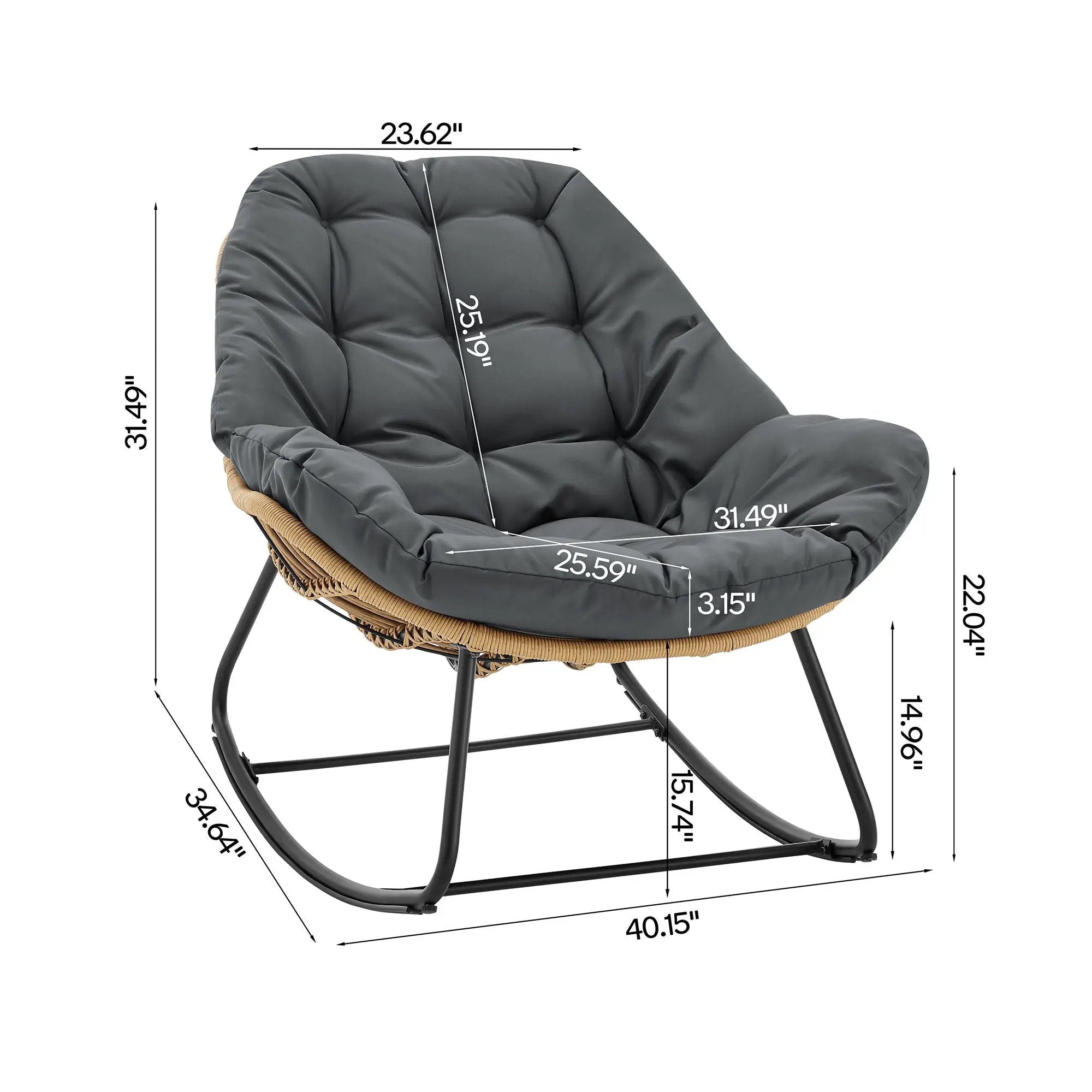 Benson - 3 Piece Lounge Chair Set by HouseOfZazla