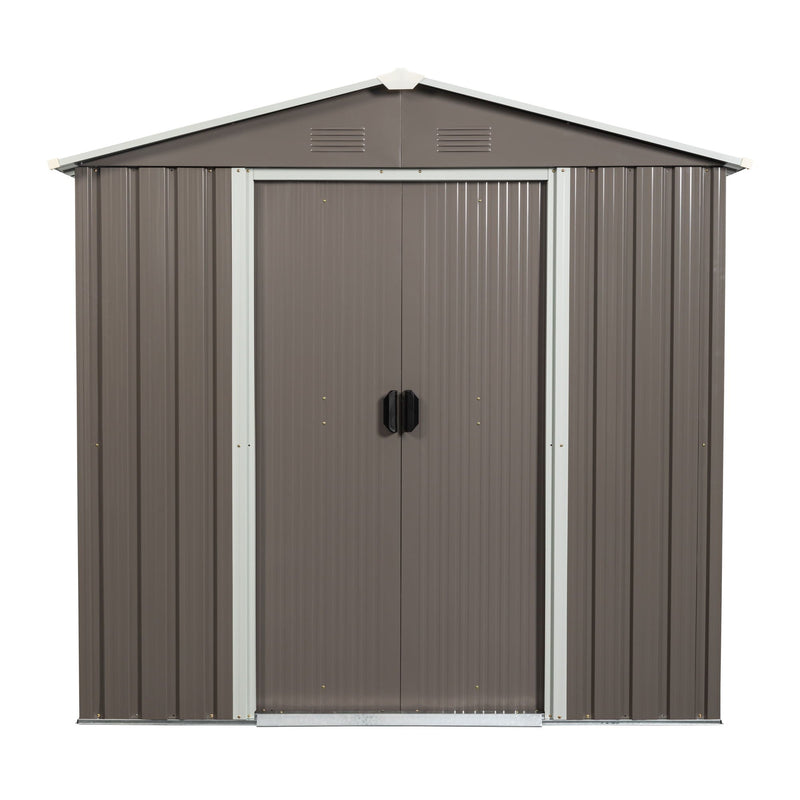 Outdoor Metal Storage Shed by HouseOfZazla