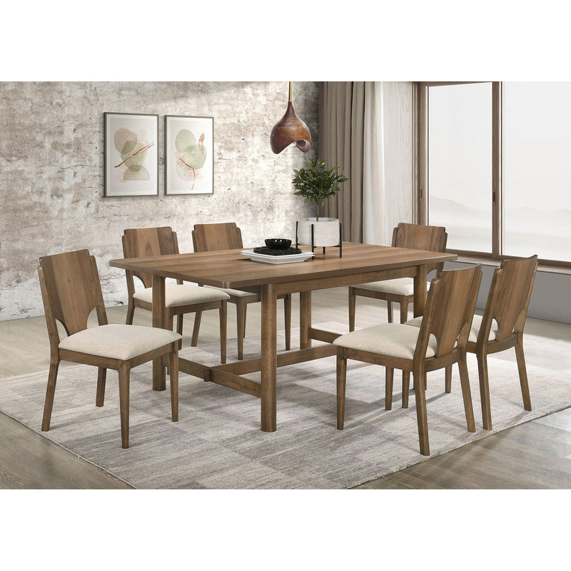 Graham - Rectangular Dining Table - Walnut by HouseOfZazla