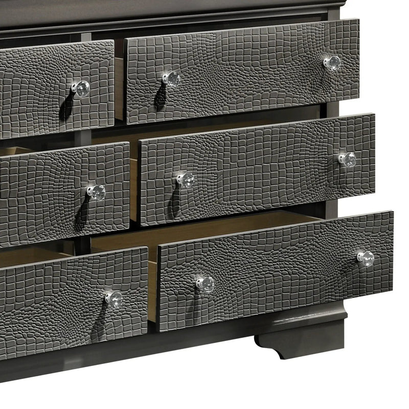 Blaze - Modern 6 Drawer Dresser by HouseOfZazla
