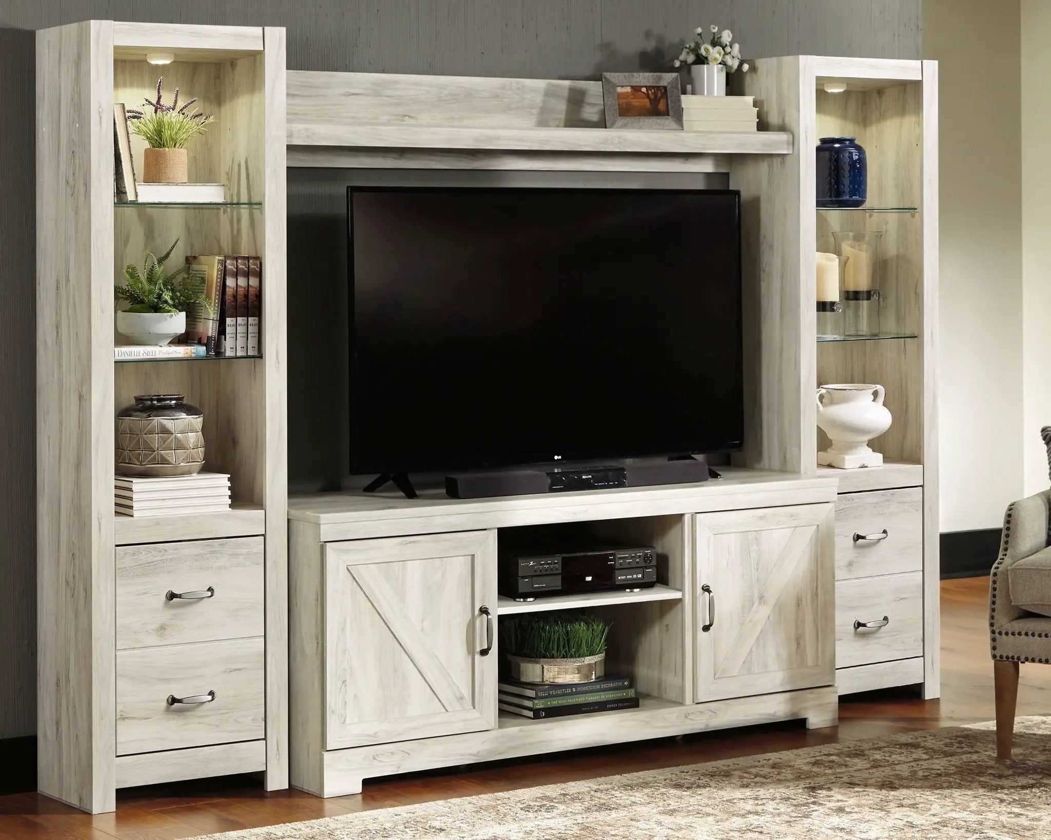 Bellaby - Entertainment Center by Unique Piece Furniture