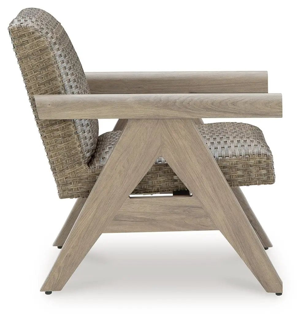 Cliff Trails - Rocking Lounge Chair - Beige by Unique Piece Furniture
