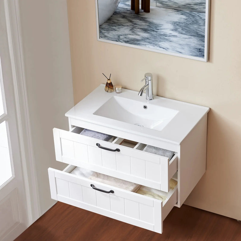 31.5" Bathroom Vanities Cabinet with Sink Combo, photo 3 of 10