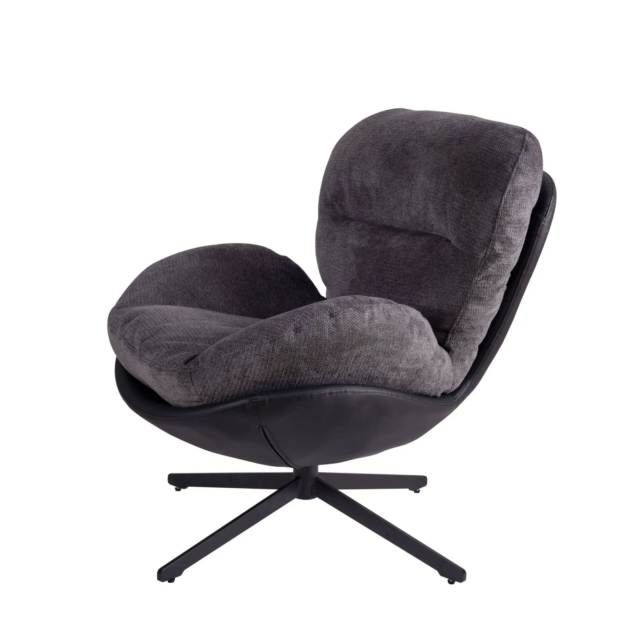 360° Swivel Office Chair, No Wheels by HouseOfZazla
