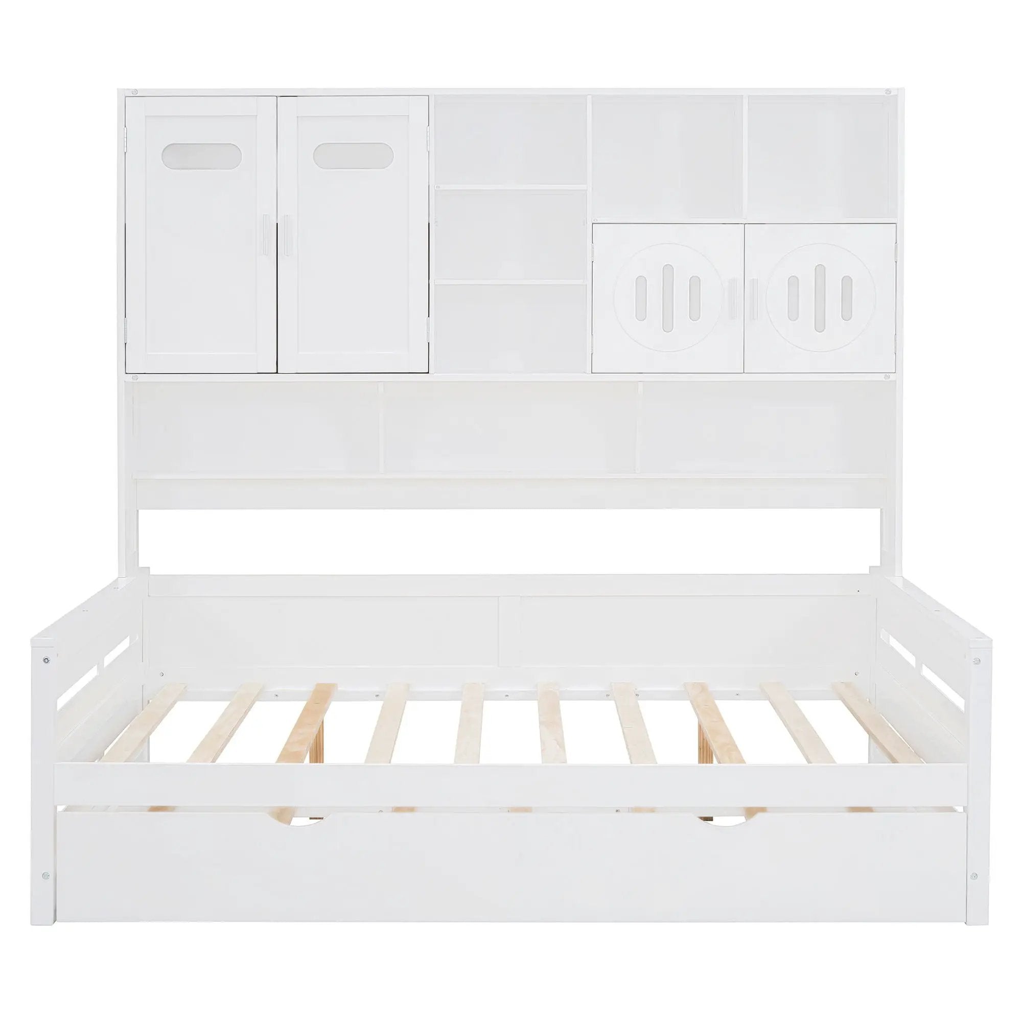 Daybed With All-In-One Cabinet And Shelf by Unique Piece Furniture
