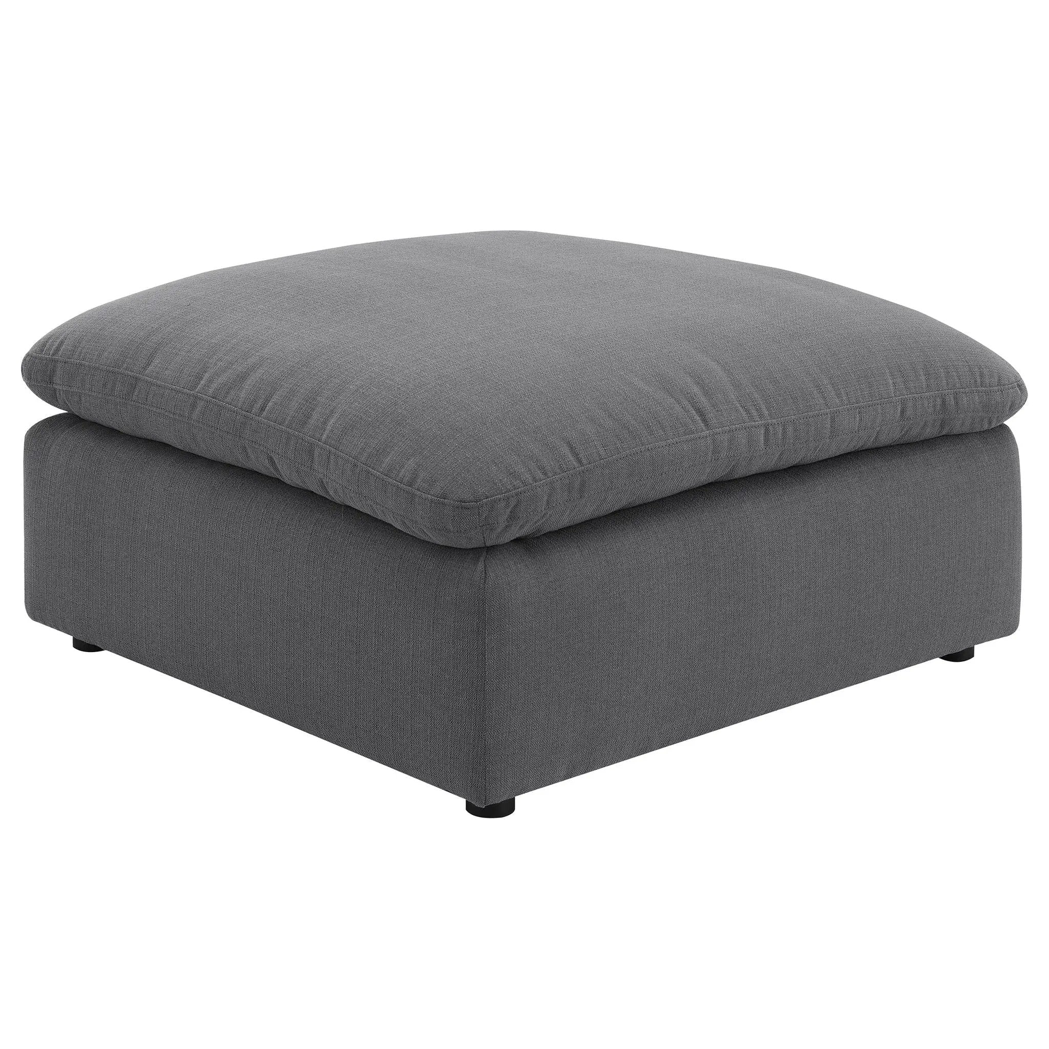 Hobson 4-piece Upholstered Modular Sectional Sofa Charcoal by Unique Piece Furniture