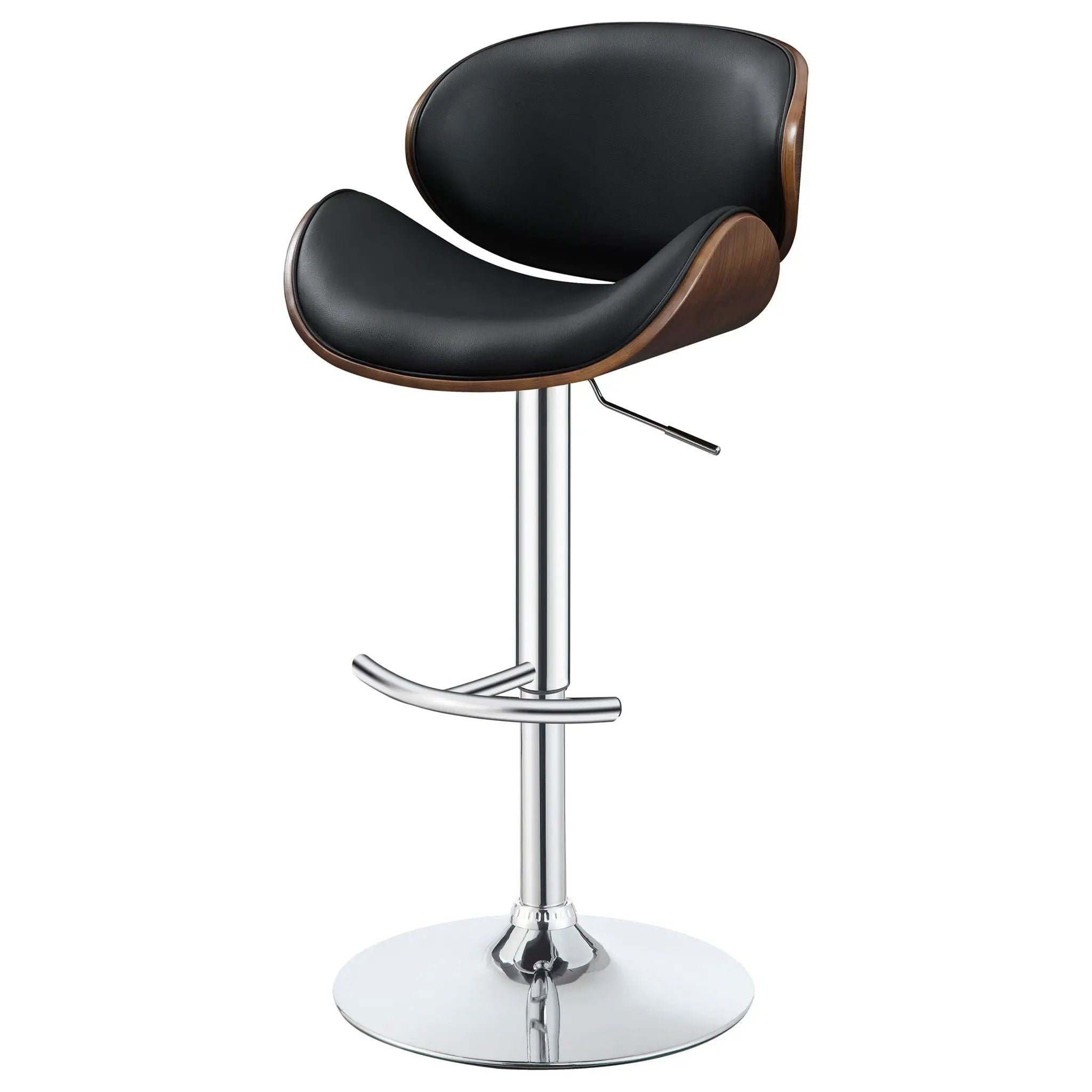 Adjustable Height Bar Stool - Black by HouseOfZazla