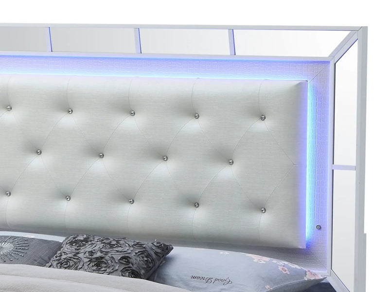 Elegant Modern Contemporary Bed by Unique Piece Furniture