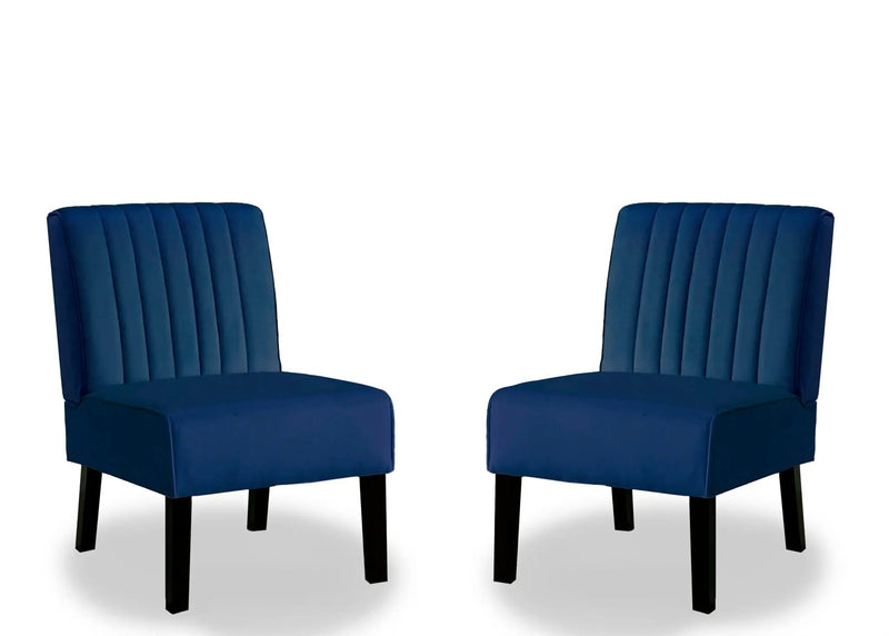Reese - Mid-Century Modern Accent Chairs With Minimalist Design (Set of 2) by HouseOfZazla