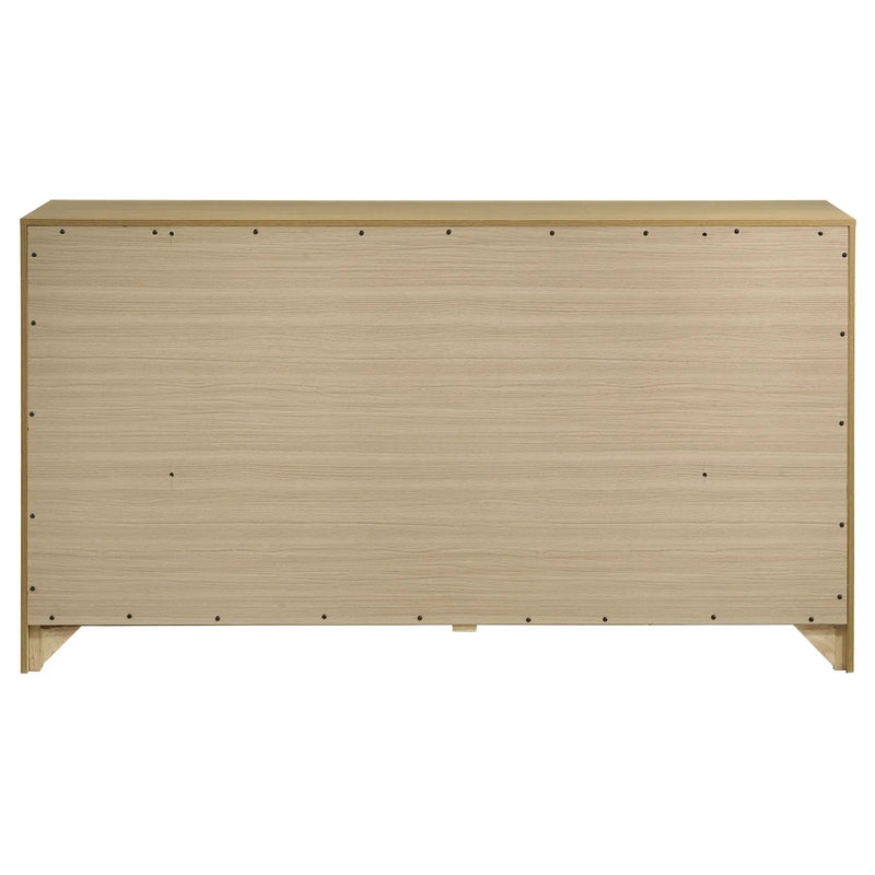 Hendricks 6-drawer Bedroom Dresser Storage Cabinet Light Oak by Unique Piece Furniture