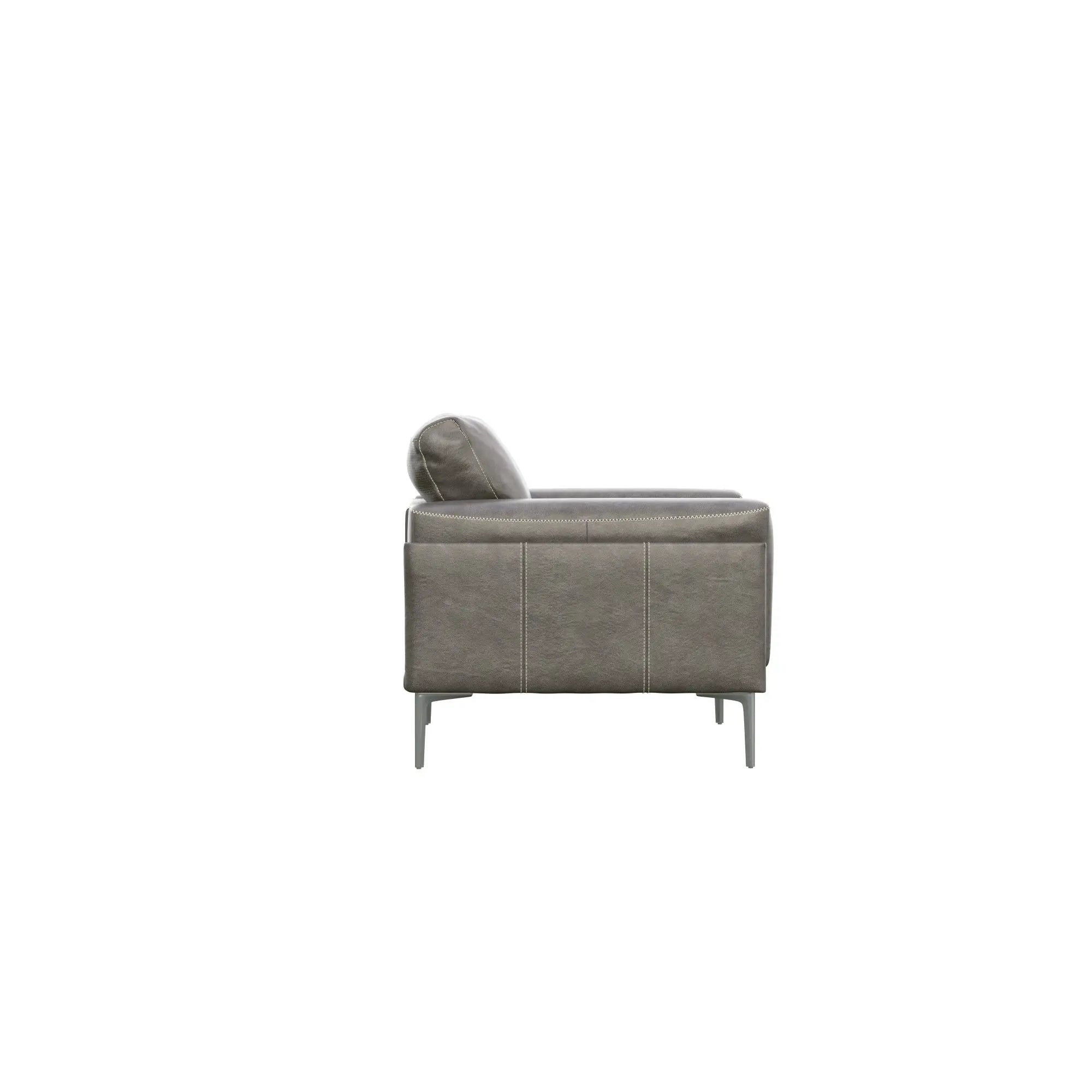 Transitional Fabric Chair - Dark Gray by HouseOfZazla