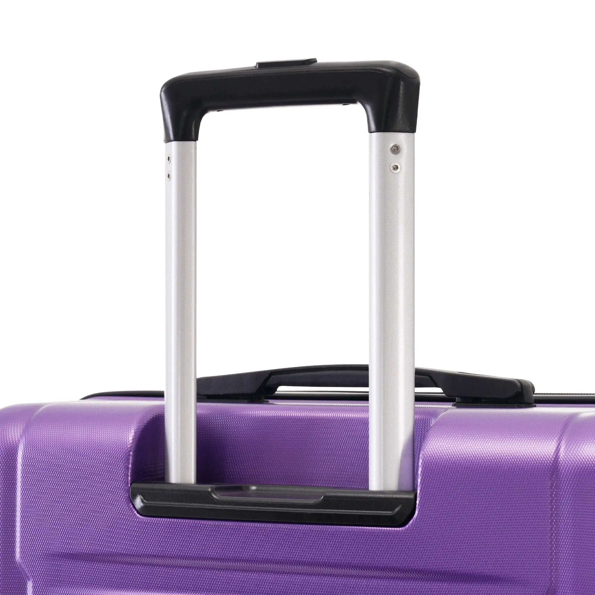 2 Piece Luggage Set With Bags Expanable Spinner Wheels ABS Lightweight Suitcase With Tsa Lock 20" / 28" by HouseOfZazla