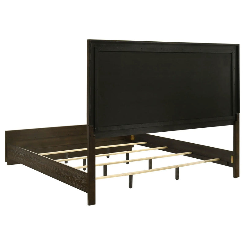 Atlas 5-piece Eastern King Bedroom Set Dark Oak by Unique Piece Furniture