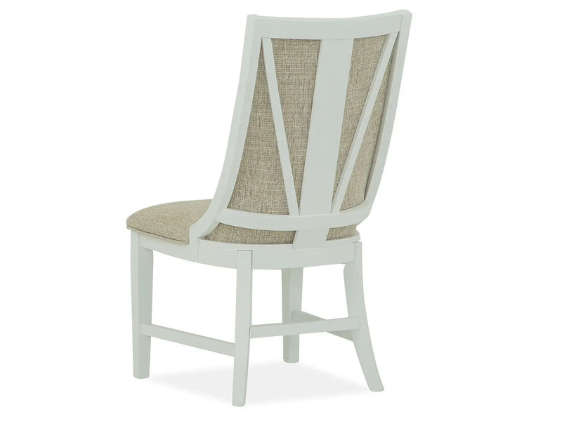 Heron Cove - Upholstered Host Side Chair (Set of 2) - Chalk White by Unique Piece Furniture