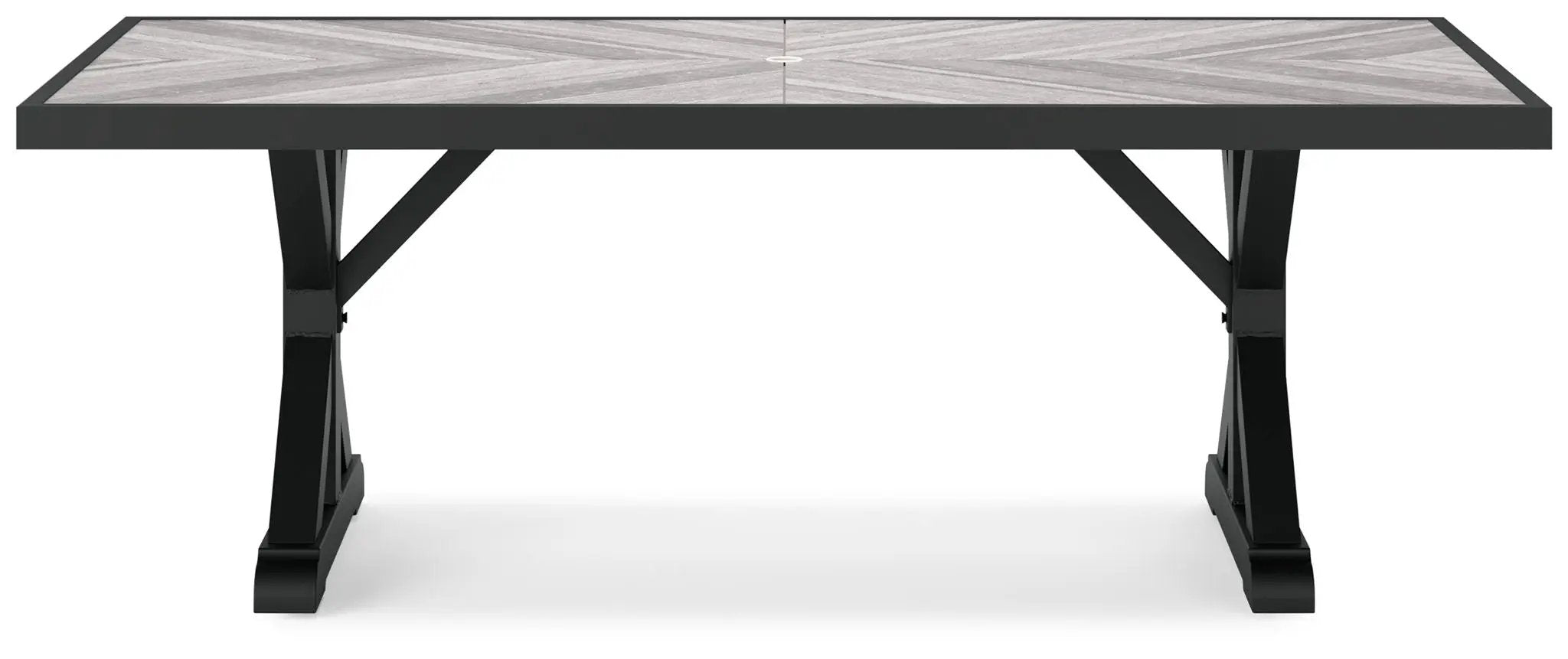 Beachcroft - Rect Dining Table W/Umb Opt by Unique Piece Furniture