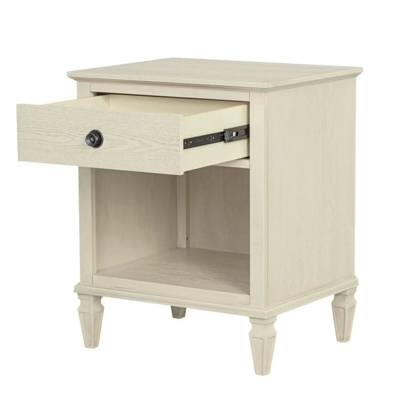 Victoria - Nightstand With Open Storage by HouseOfZazla