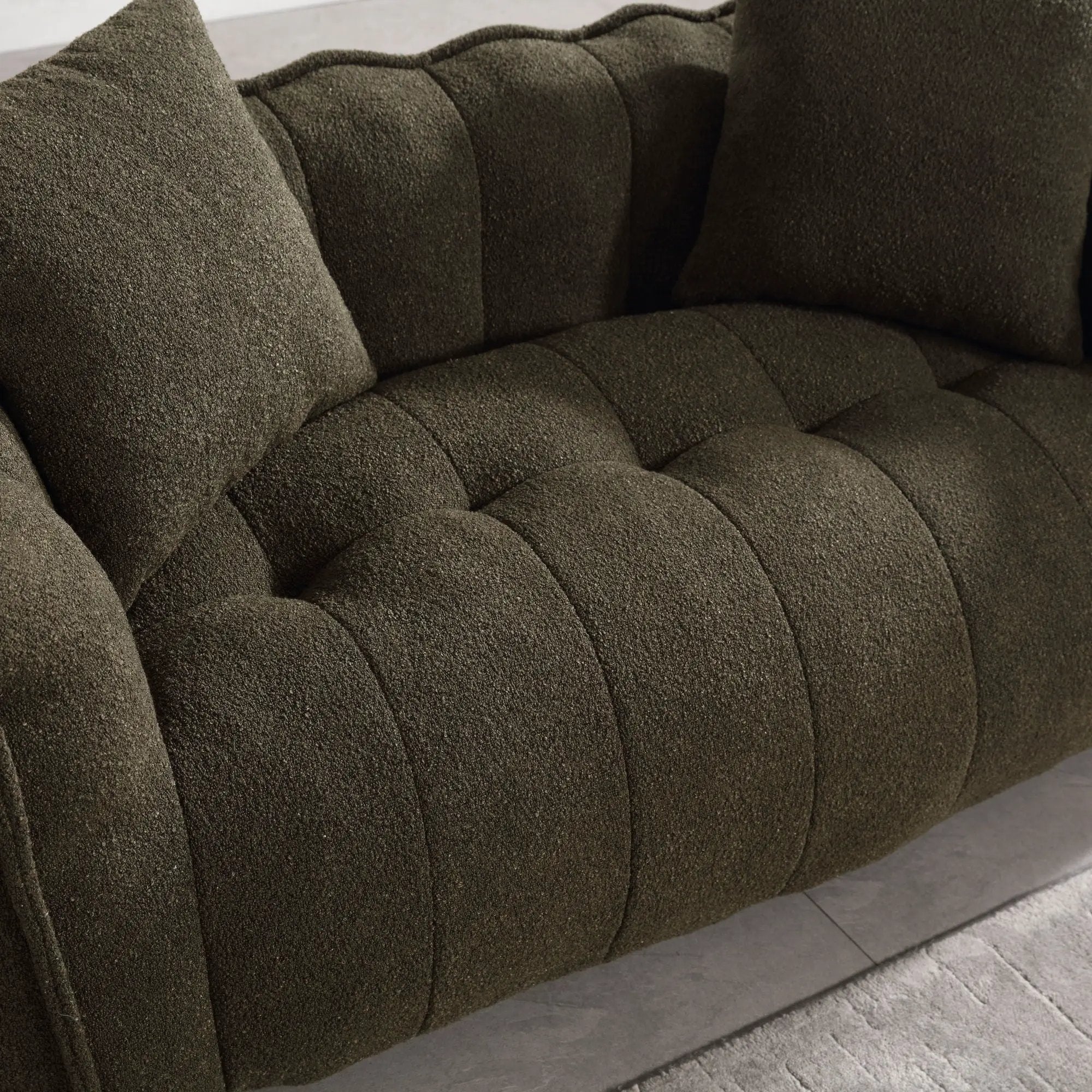 Cozy Beanbag Chair With High Resilience Foam Core For 2 by HouseOfZazla