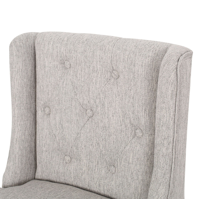 Vienna Contemporary Fabric Tufted & Wingback Counter Stools (Set of 2) by HouseOfZazla