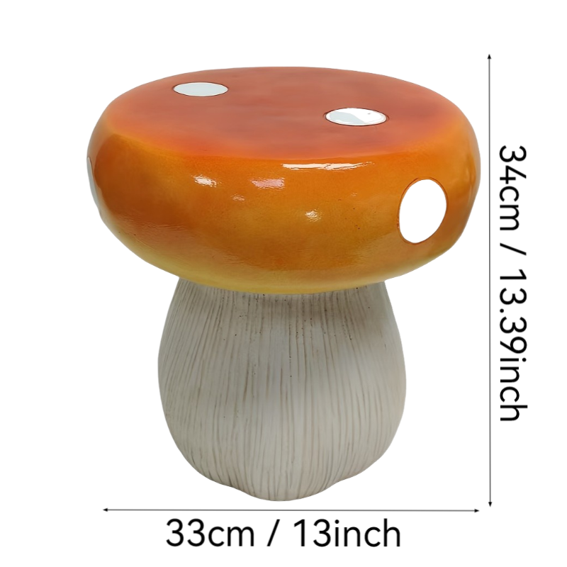 Mushroom Resin Model Stool by HouseOfZazla