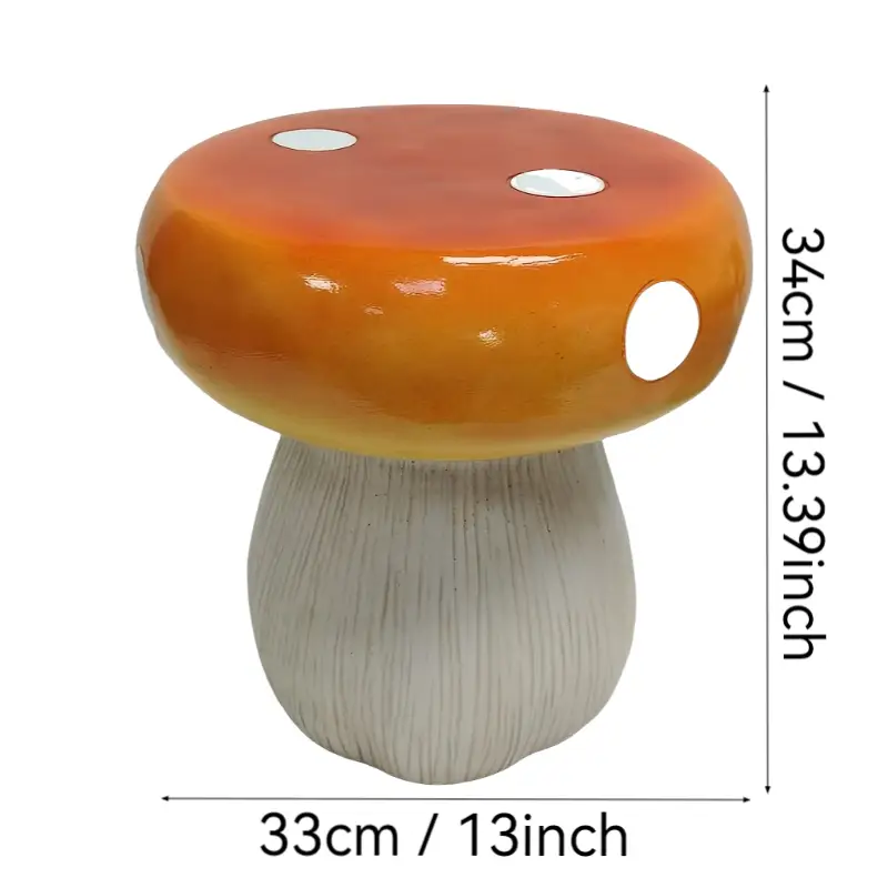 Mushroom Resin Model Stool by HouseOfZazla