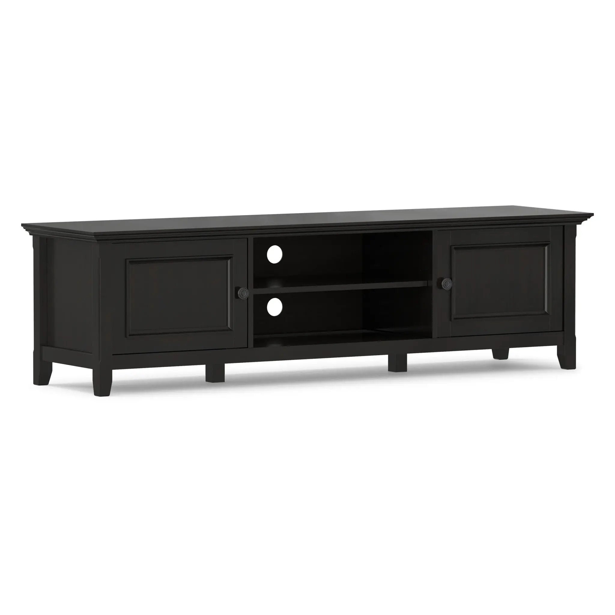Amherst - Low TV Media Stand - Hickory Brown by Unique Piece Furniture
