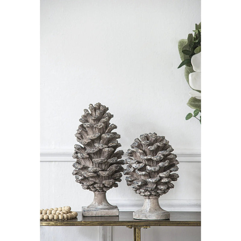 D7x10.5" Table Decor, Pinecone by HouseOfZazla