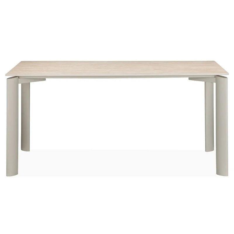 Ingram - Dining Table - Sintered Stone & Light Gray by Unique Piece Furniture