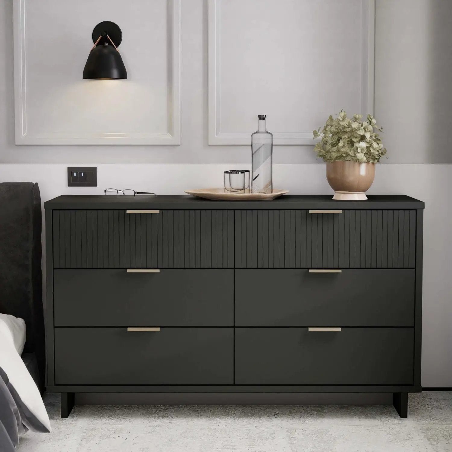 Granville - Dresse With 6 Drawers by HouseOfZazla