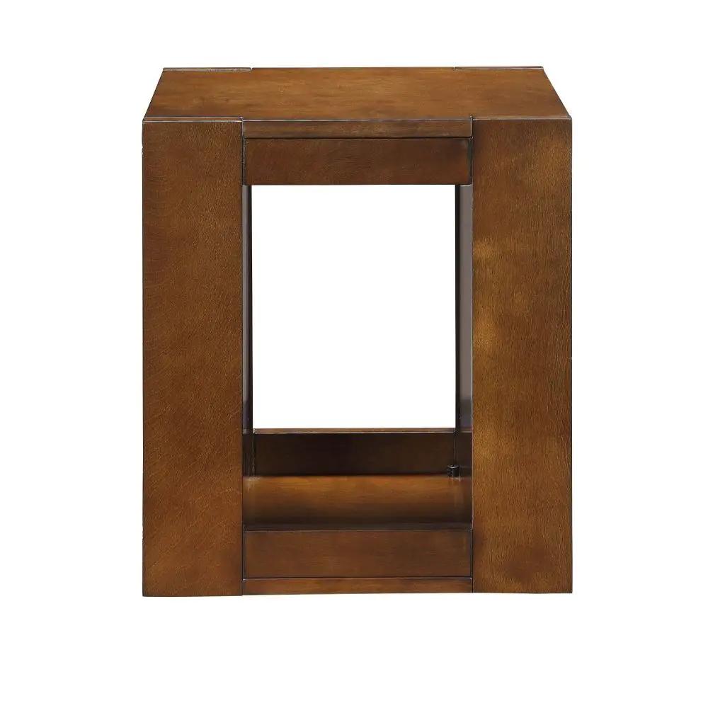 Pisanio - 22" End Table - Espresso by Unique Piece Furniture