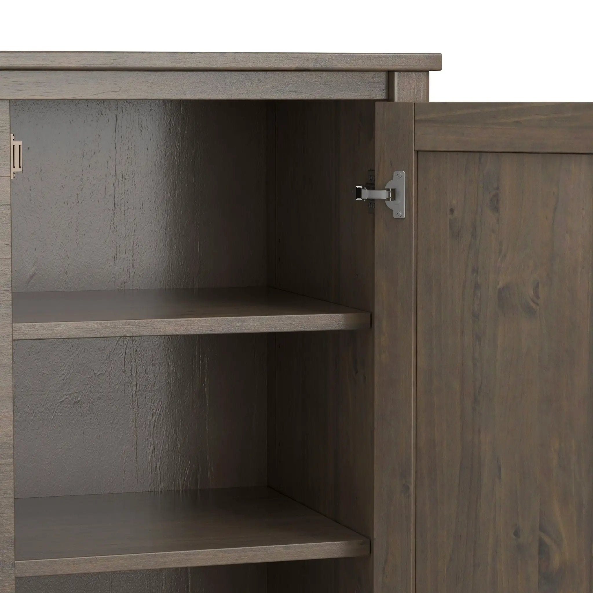 Ela - Sideboard With Wine Storage - Smoky Brown by HouseOfZazla