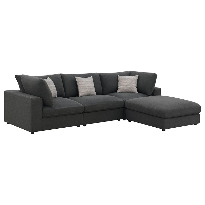 Rhette - Upholstered Sectional by HouseOfZazla