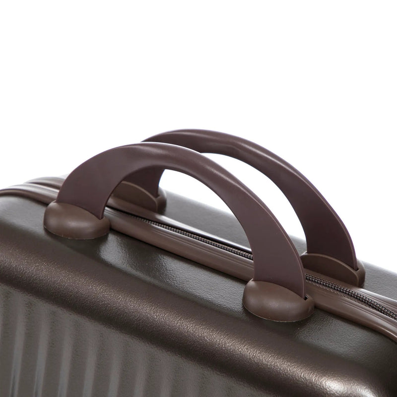 14' & 20' ABS Spinner Wheel Luggage Set with Cosmetic Case by HouseOfZazla