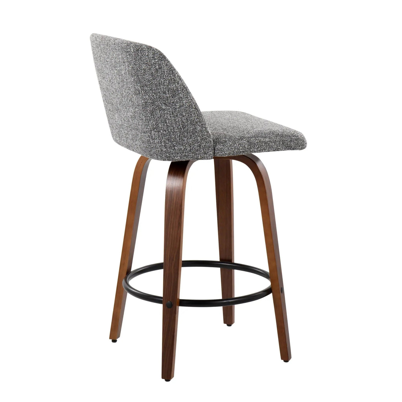 Toriano - Mid Century Modern, Counter Stool (Set of 2) by HouseOfZazla