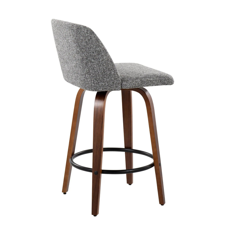 Toriano - Mid Century Modern, Counter Stool (Set of 2) by Unique Piece Furniture