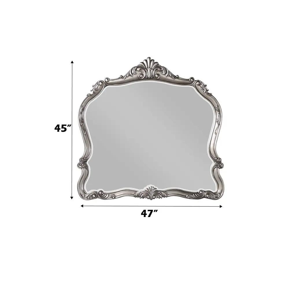 Ariadne - Mirror - Antique Platinum by Unique Piece Furniture