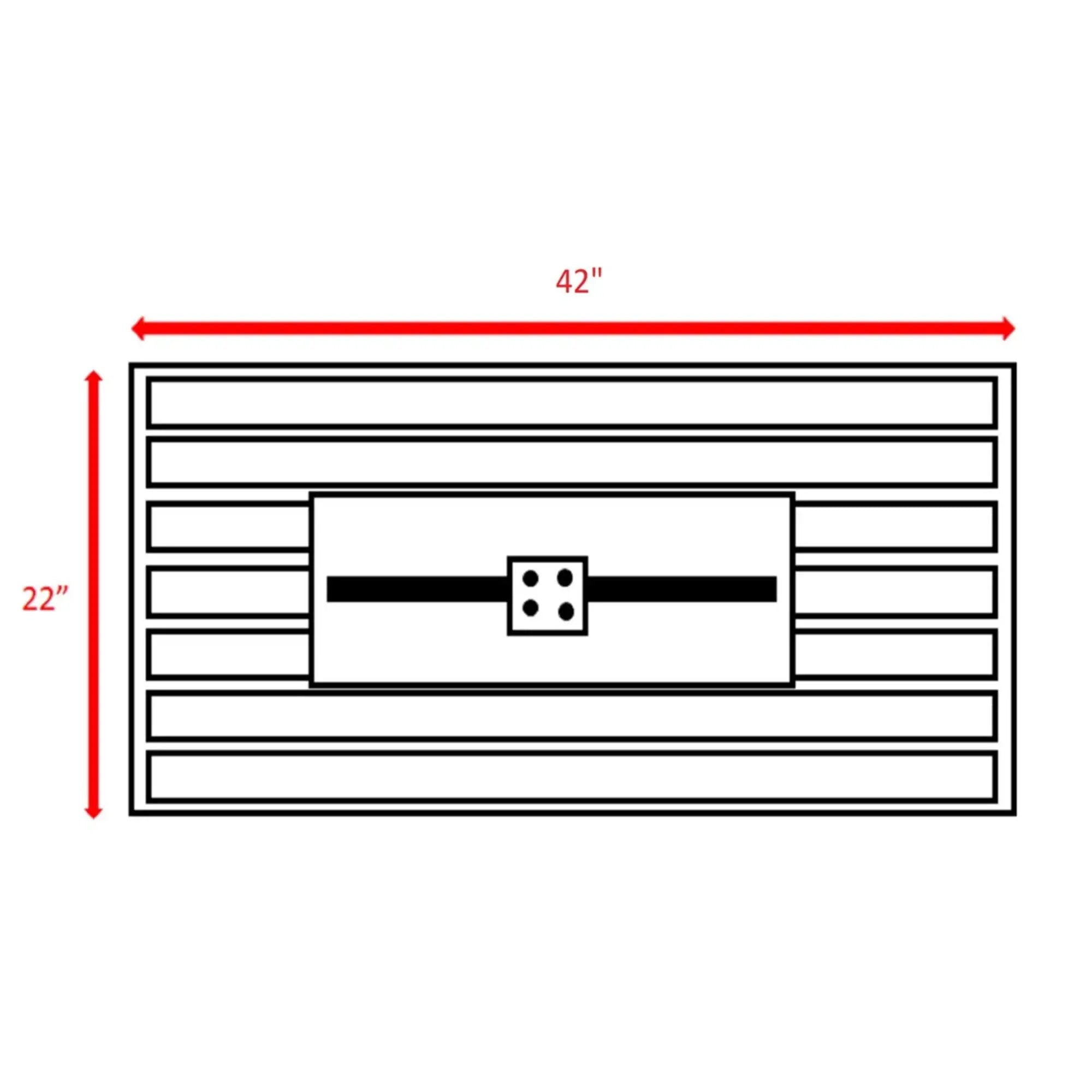 Rectangular Fire Pit With Frame Elegant Design by Unique Piece Furniture