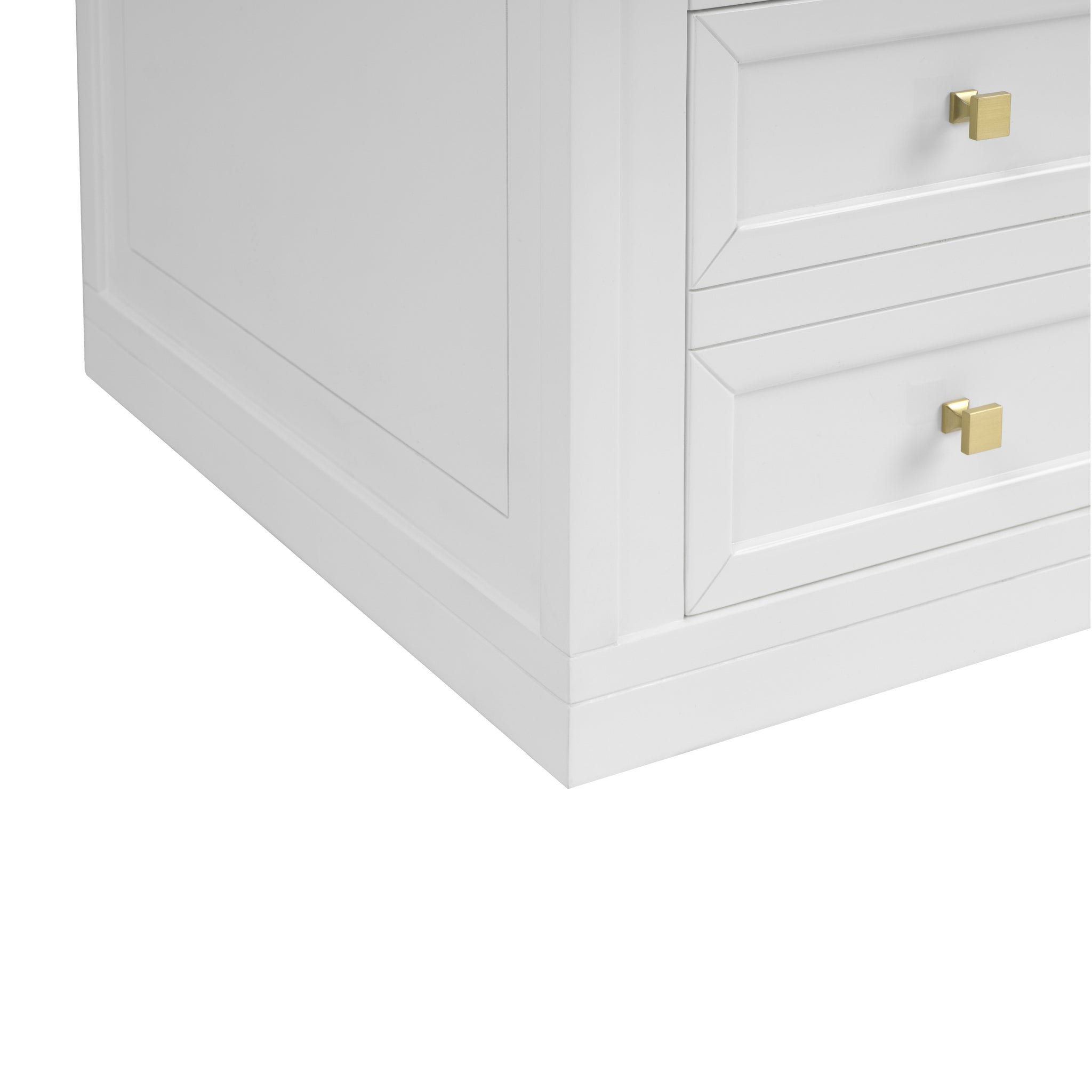 James Martin Chicago 60" Double Bathroom Vanity, Glossy White, view 30