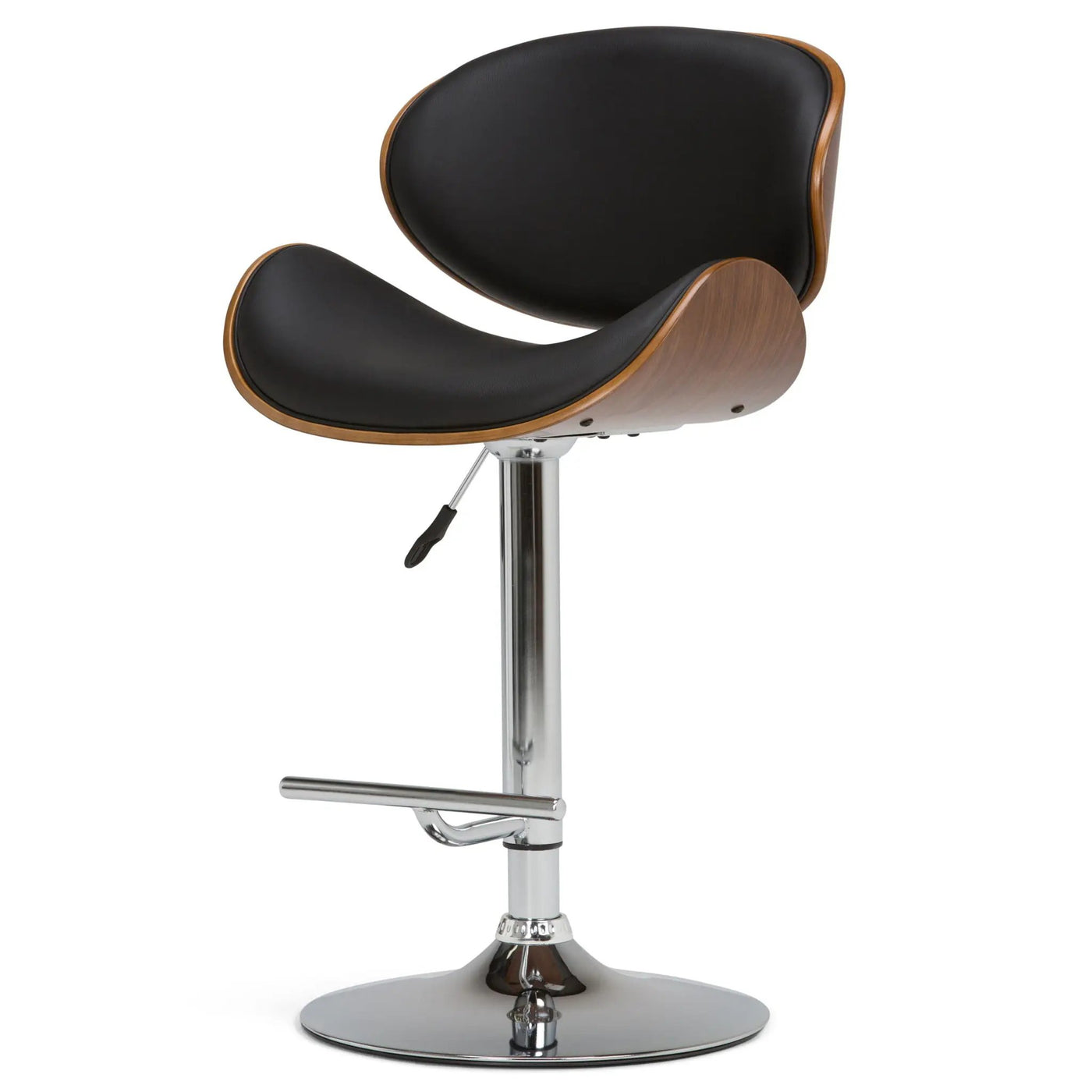 Marana - Multifunctional Handcrafted Bentwood Adjustable Swivel Bar Stool by Unique Piece Furniture