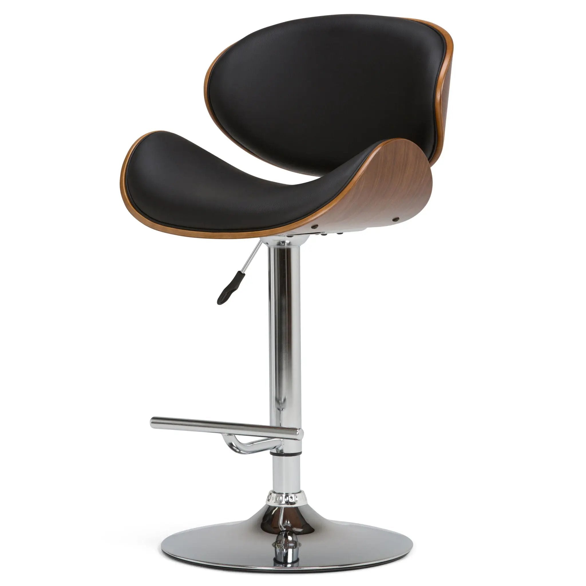 Marana - Multifunctional Handcrafted Bentwood Adjustable Swivel Bar Stool by Unique Piece Furniture