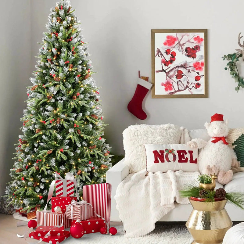 7.5FT Christmas Tree with 500 Warm Lights by HouseOfZazla