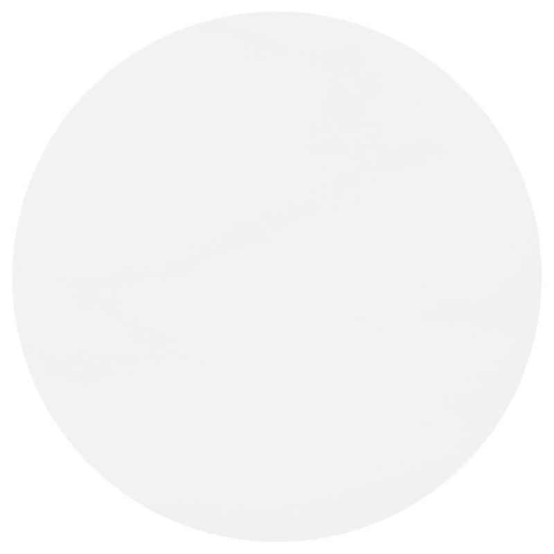 Round Dining Table - White
