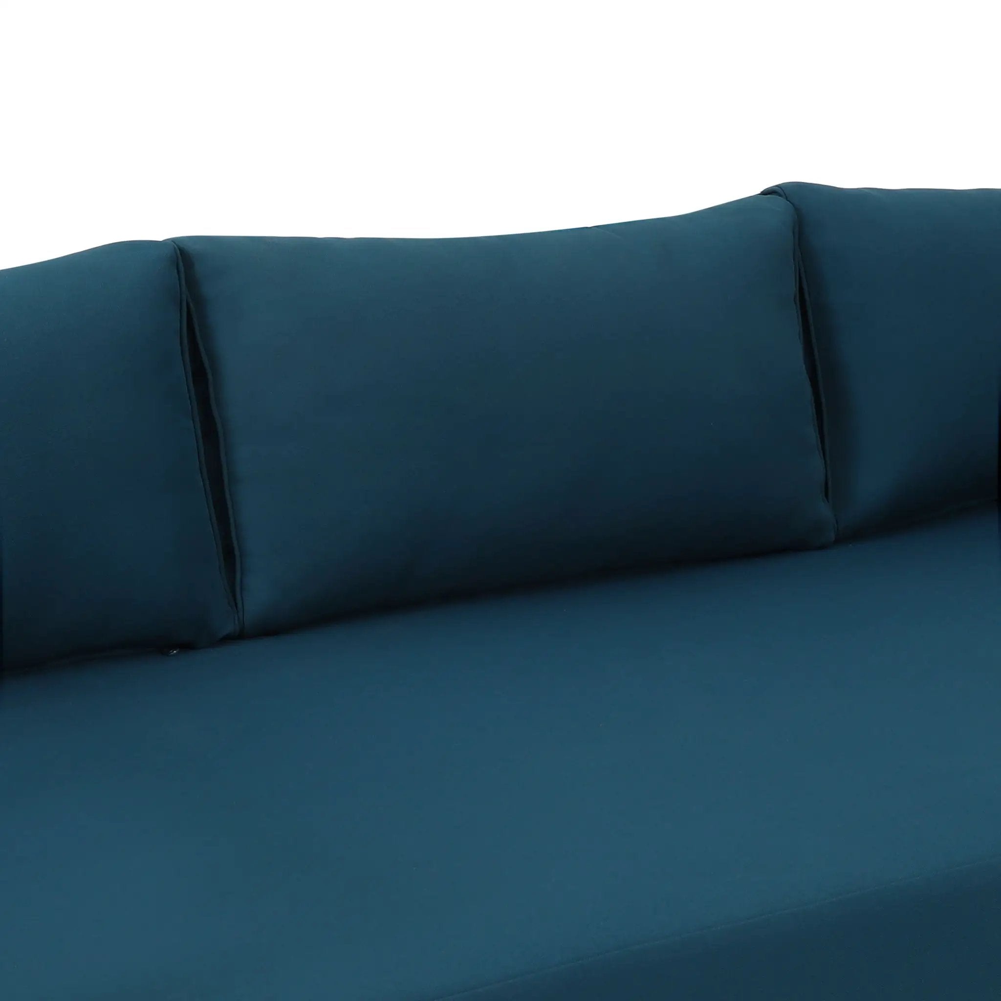 Claremont 3 Seater Daybed Teak Acacia Wood Water Resistant Cushions by HouseOfZazla