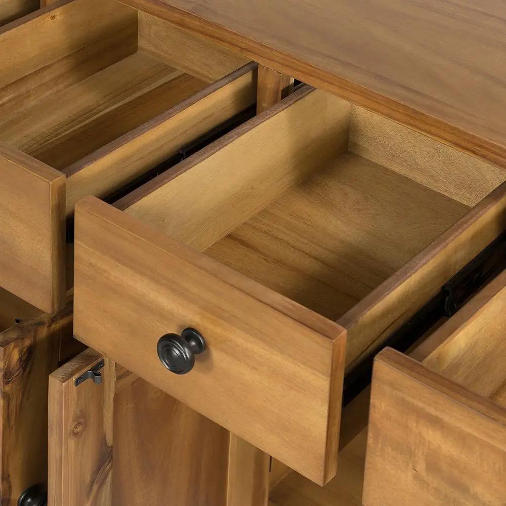 Farmhouse Cabinet Natural Wood by HouseOfZazla