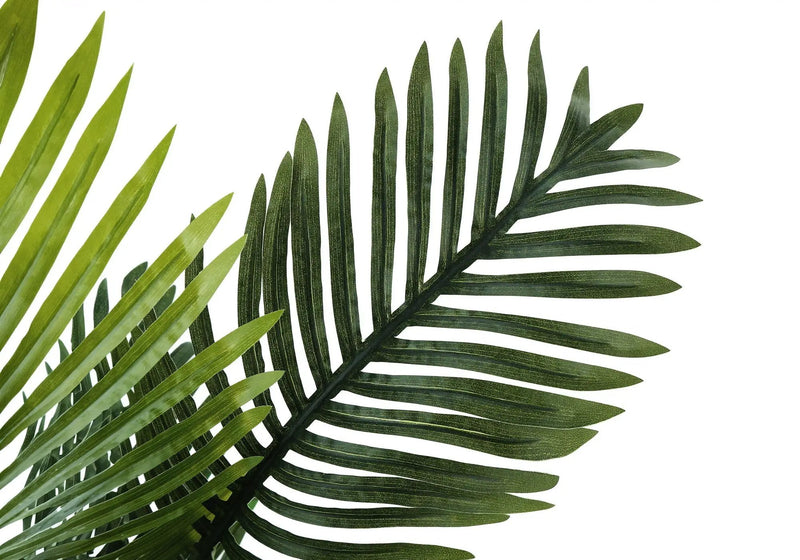 24" Tall Artificial Palm Plant - Indoor Faux Greenery by HouseOfZazla