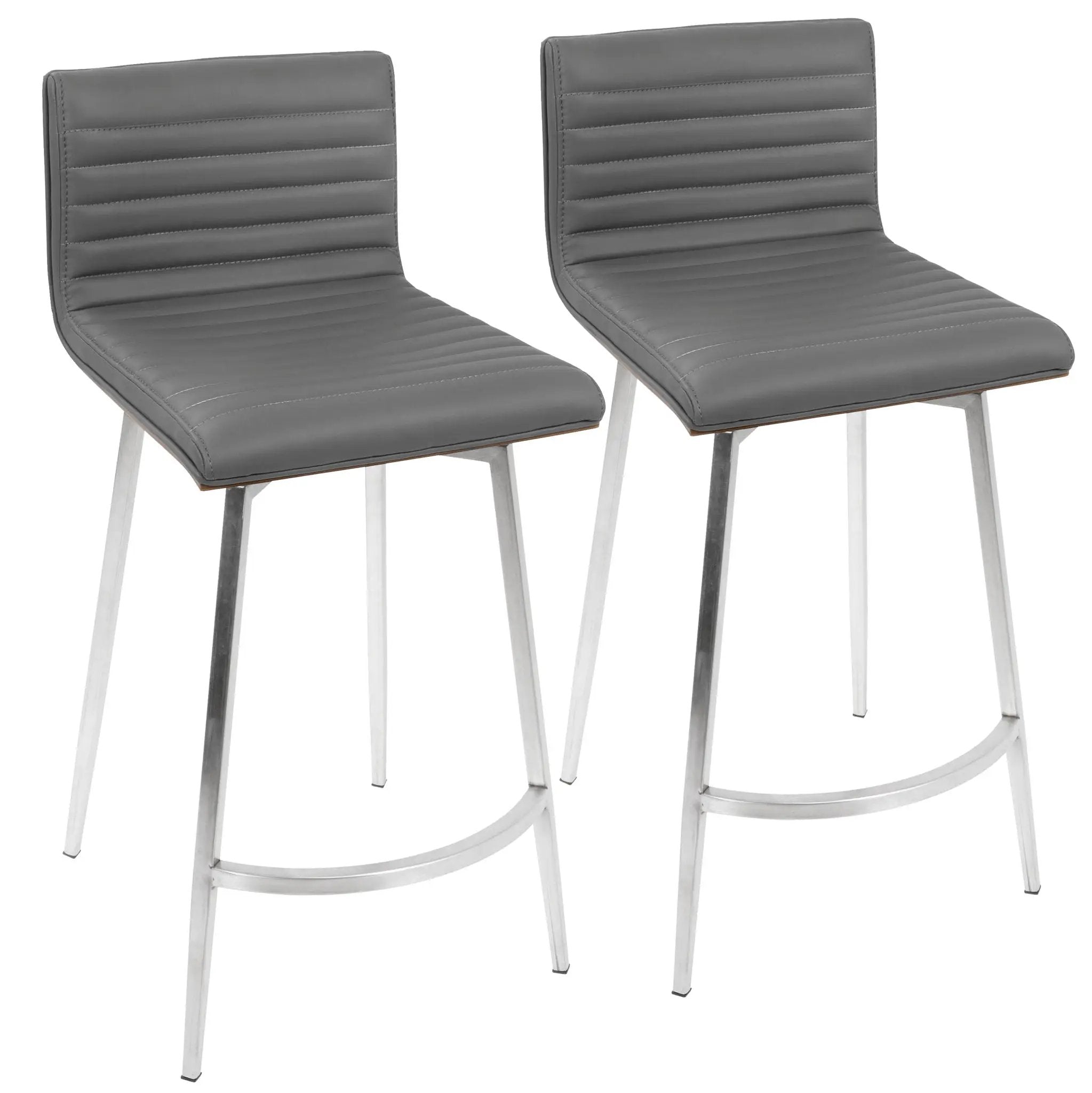 Mason - Contemporary Swivel Counter Stool (Set of 2) by Unique Piece Furniture