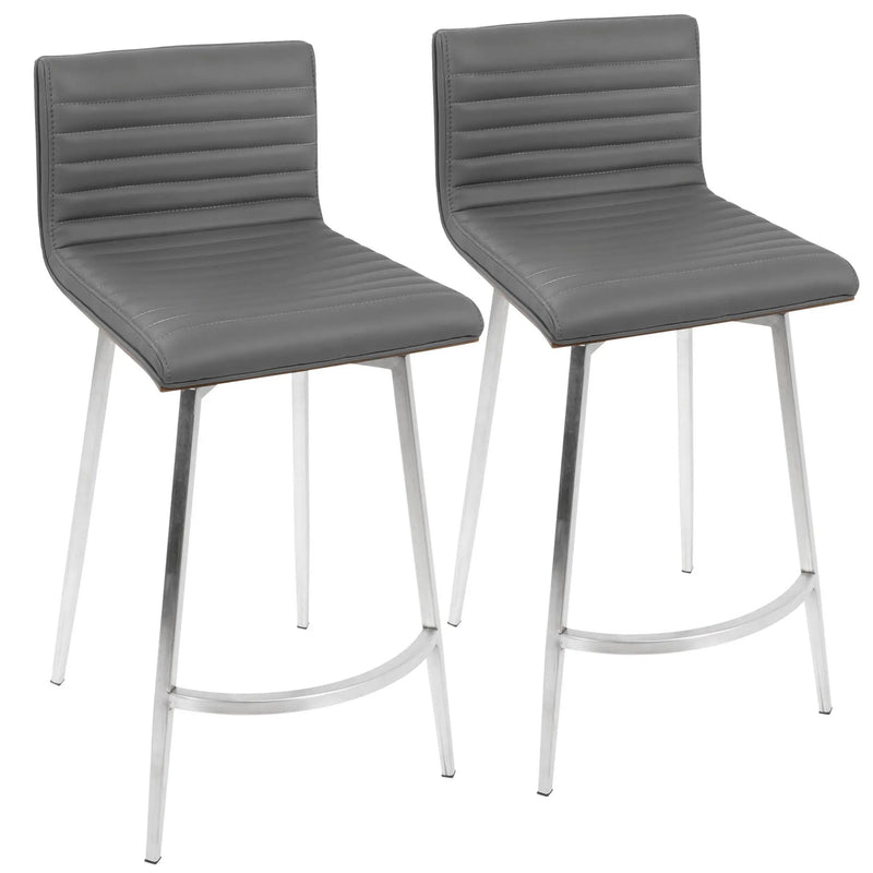 Mason - Contemporary Swivel Counter Stool (Set of 2) by Unique Piece Furniture