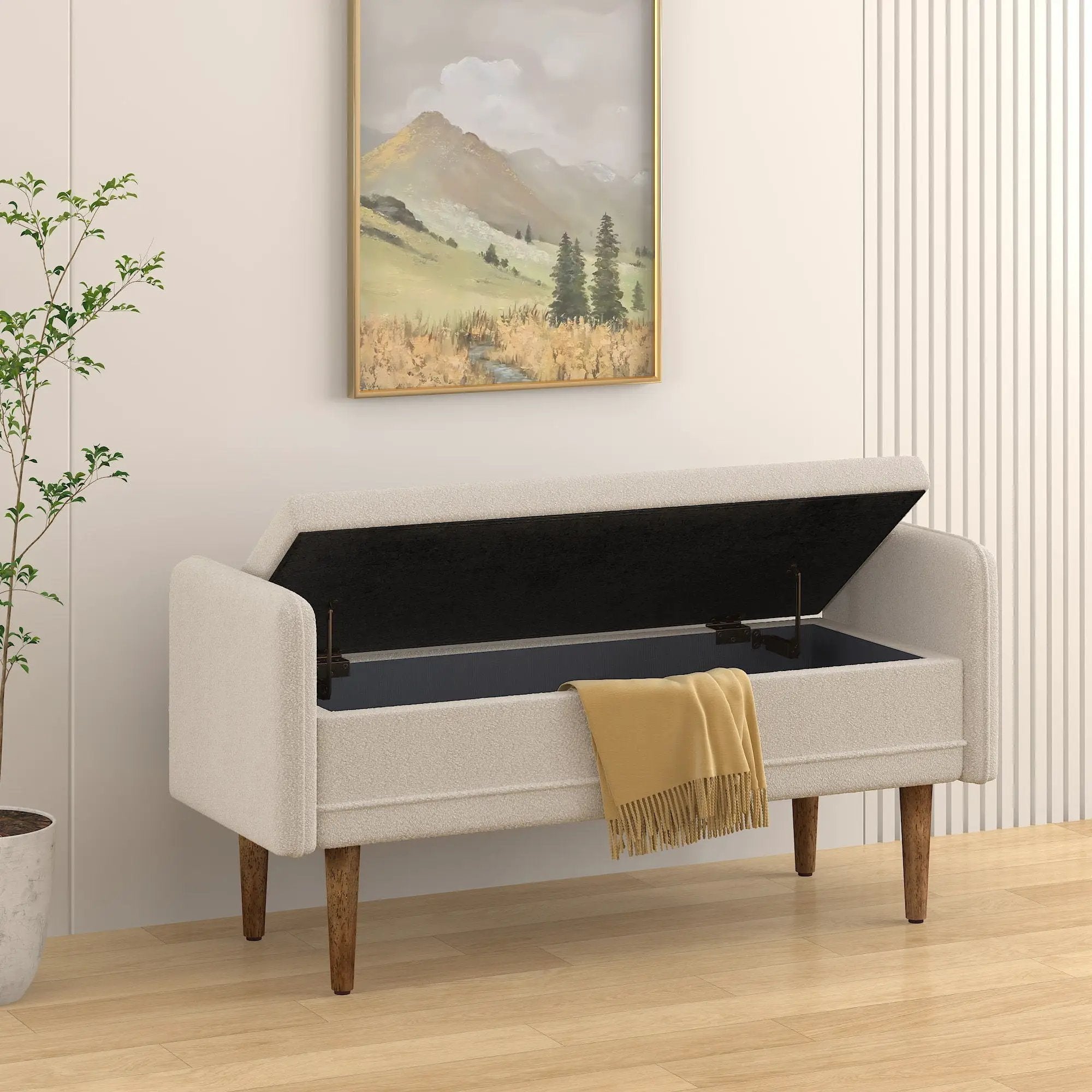 Teddy Storage Stool With Storage Space For Apartments by HouseOfZazla