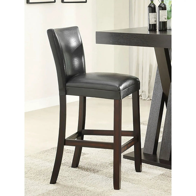 Bar Stool (Set of 2) - Black by HouseOfZazla