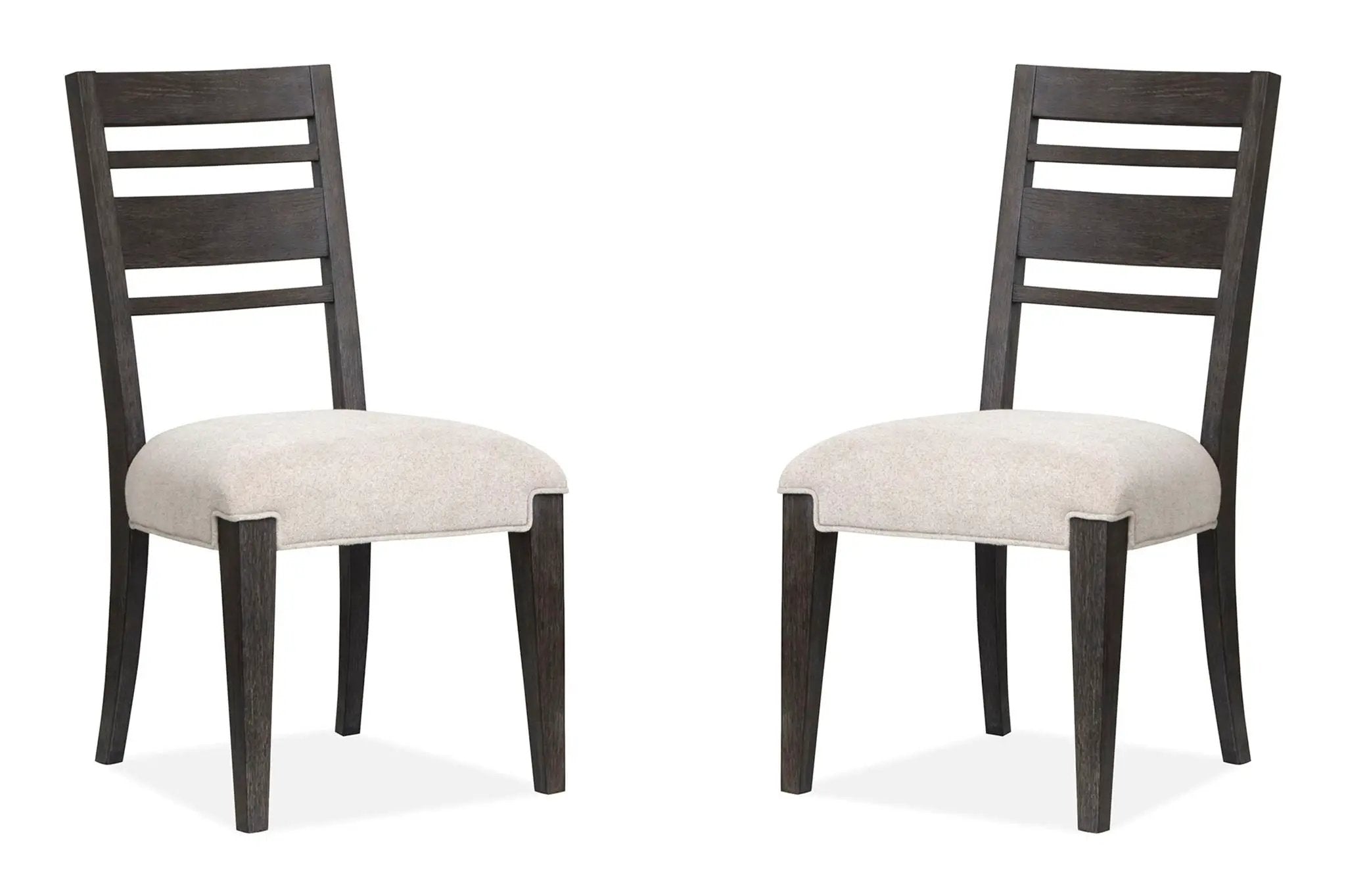Plum Creek - Upholstered Side Chair With Wood Back (Set of 2) by Unique Piece Furniture